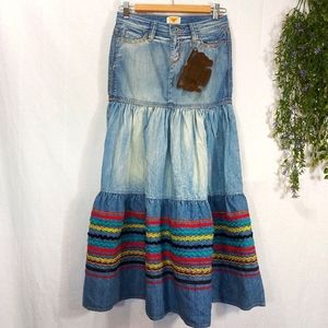 ANTIK DENIM ♡ Ladies Boho Hippie Skirt